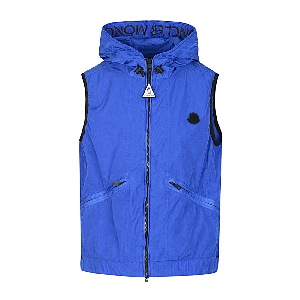 Moncler Stijlvolle Pufferjas Blue Heren