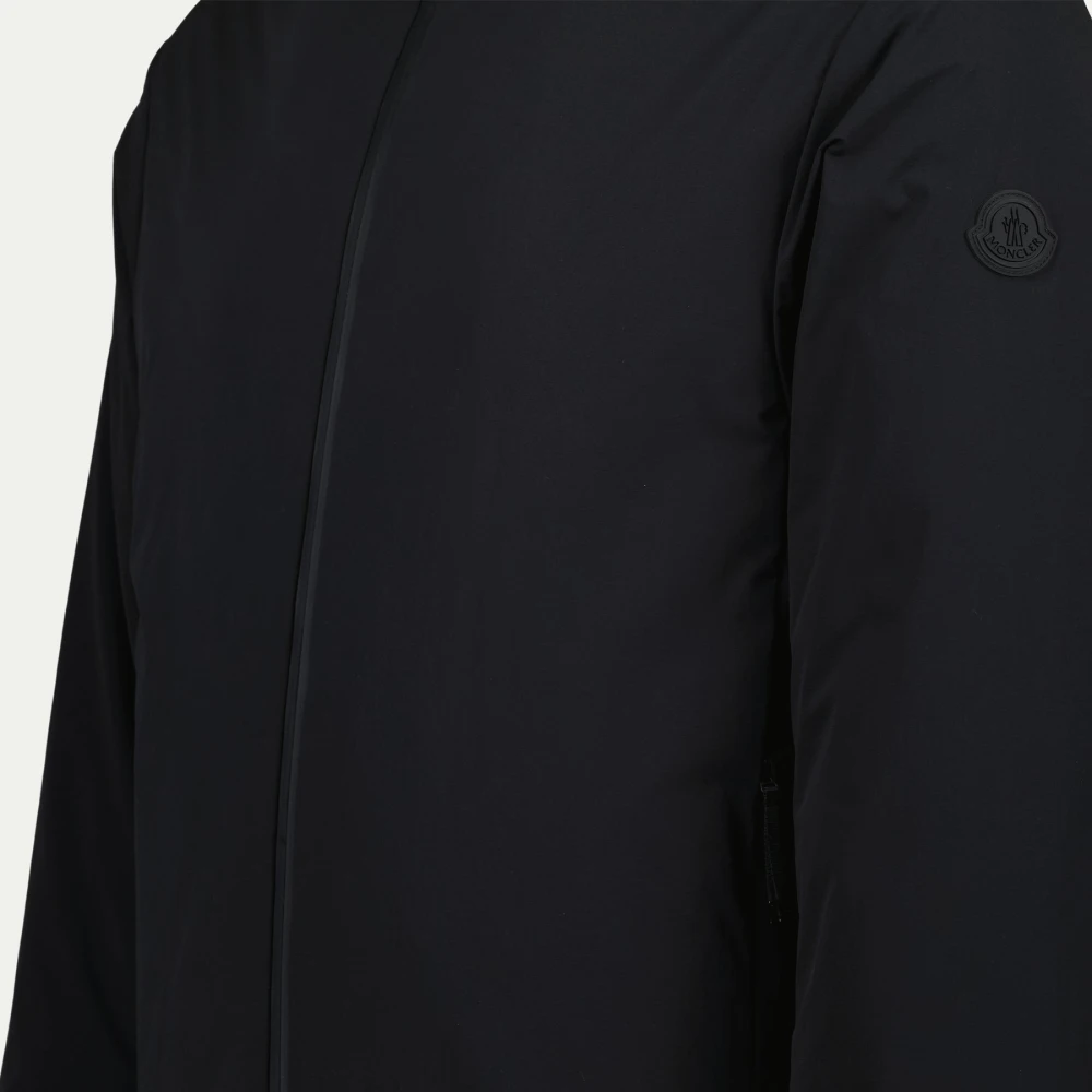 Moncler Omkeerbare Zwarte Donsjas Black Heren