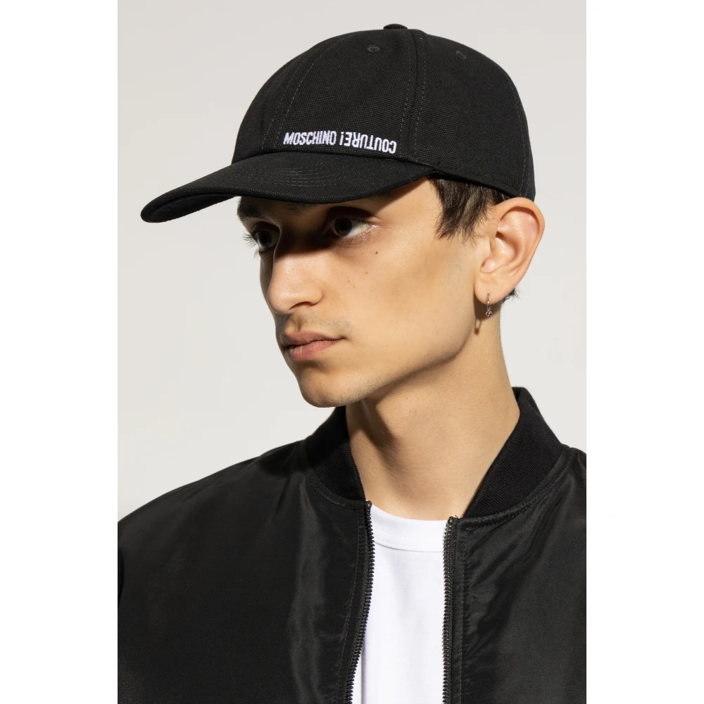 Moschino Baseball cap Black Heren