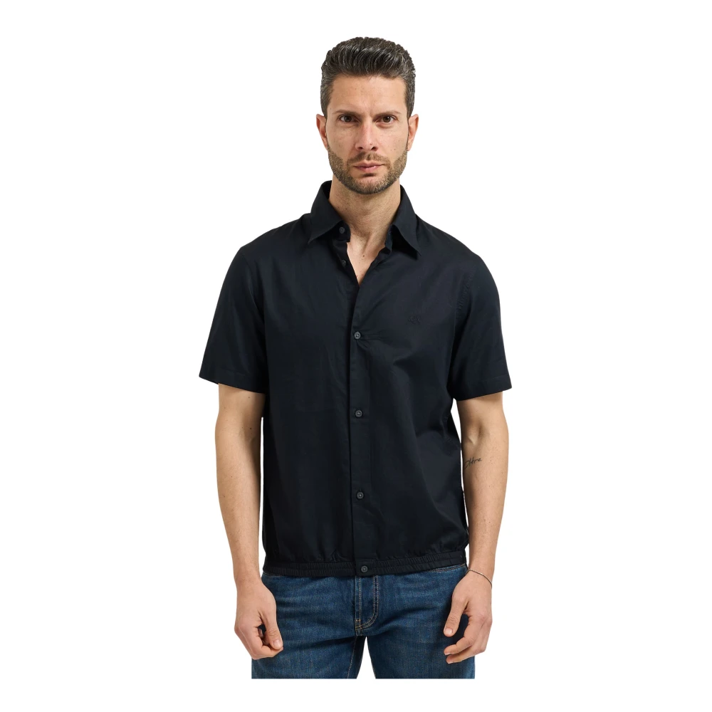 Armani Exchange Uomo Blu Magliette, L, New,