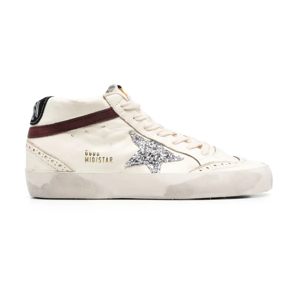 Golden Goose Women's White Mid Star Ltd Trainers - Sneakers - 5 Uk - Shoes