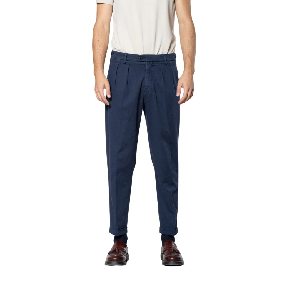 Mason's Uomo Blu Pantaloni, S, New,