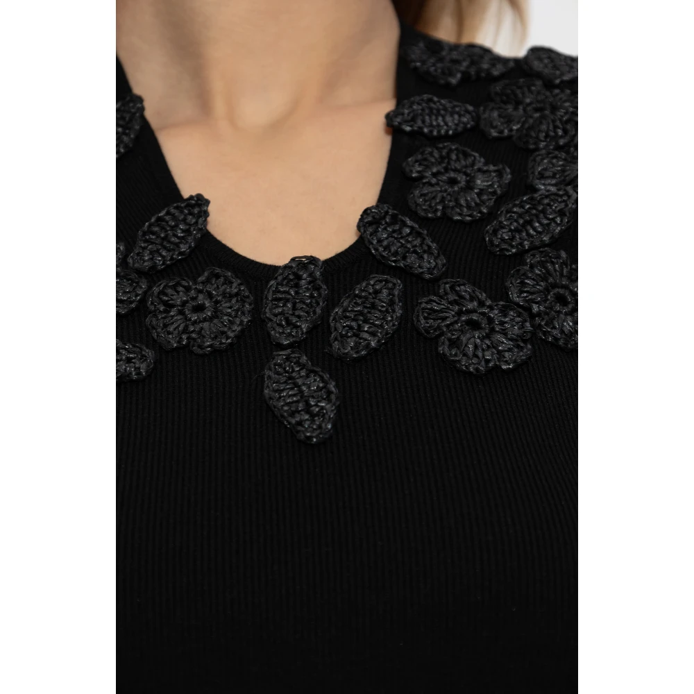 Cult Gaia Top Livie Black Dames