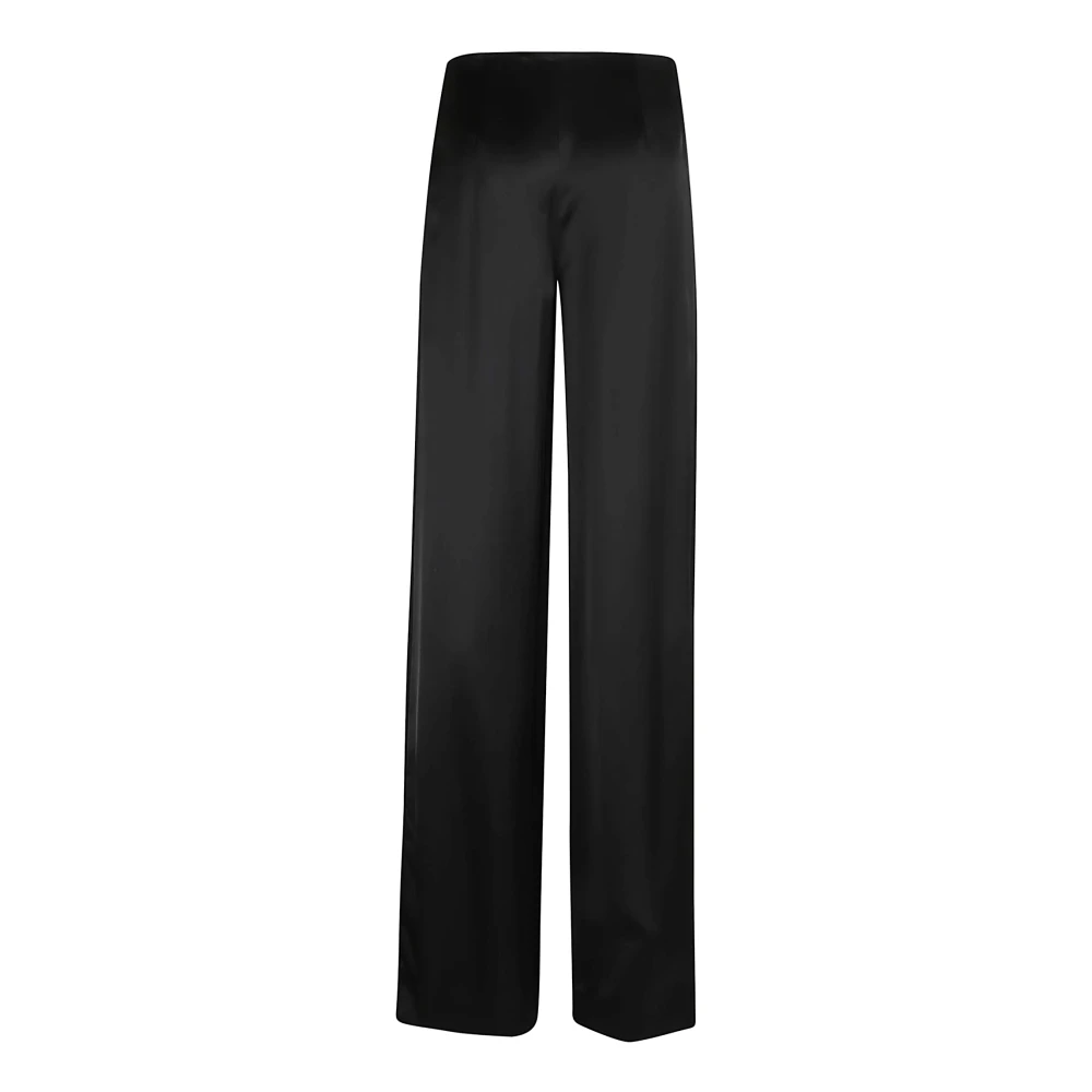 Ralph Lauren Wijde broek Black Dames