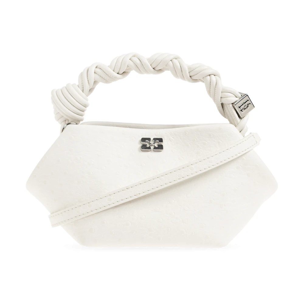 Ganni Handbags, Female, One Size, Eco Leather Bag White