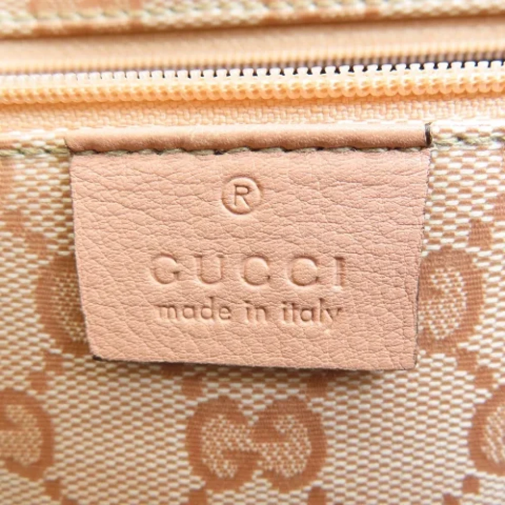 Gucci Vintage Pre-owned Canvas handbags Pink Dames