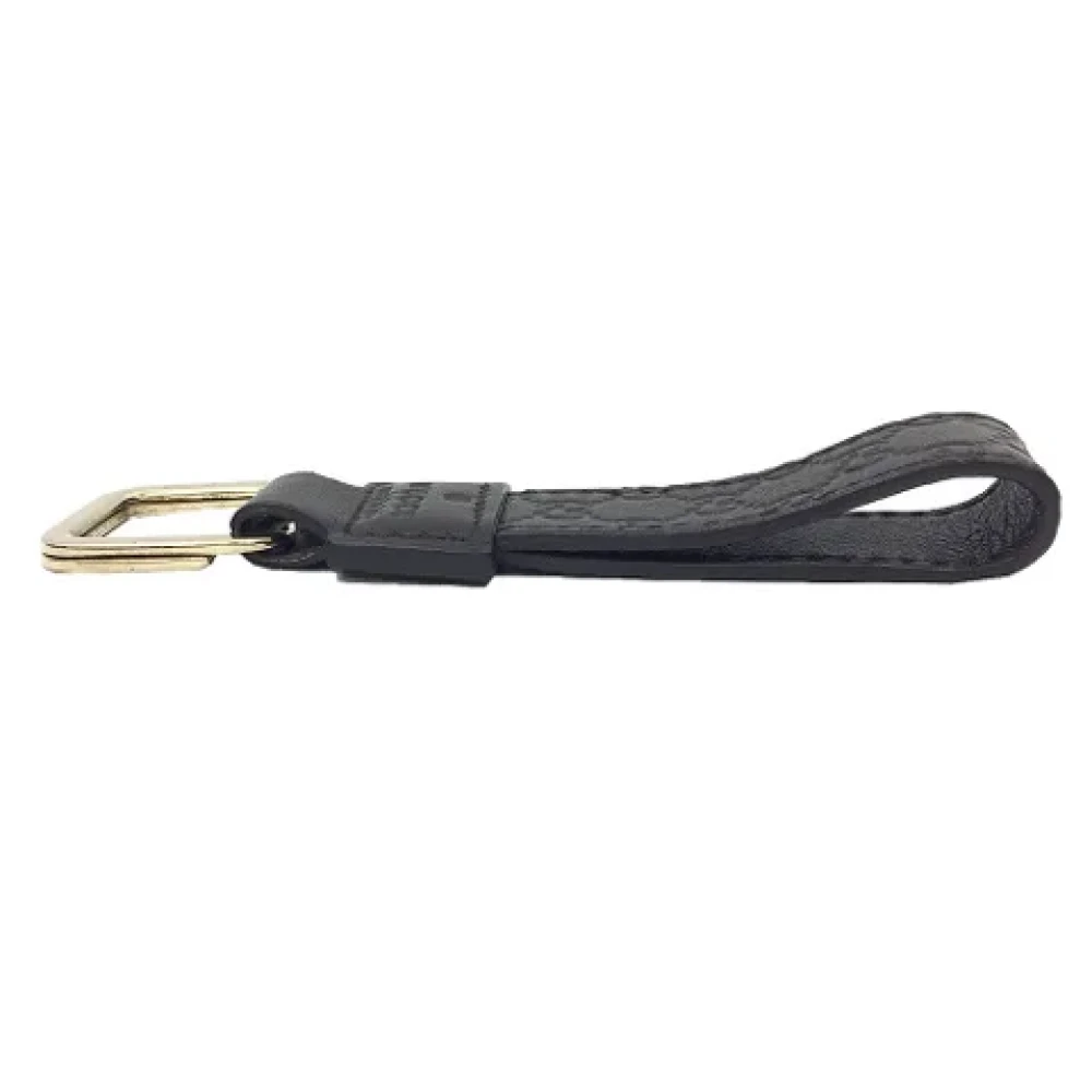 Gucci Vintage Pre-owned Leather key-holders Brown Dames