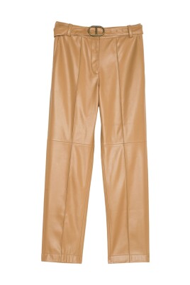 sandy-brown-faux-leather-pants