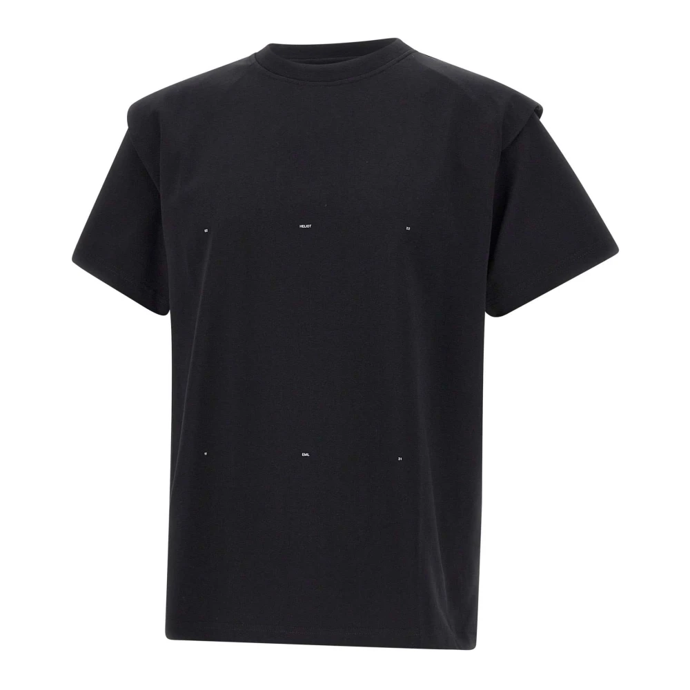 Heliot Emil Zwarte T-shirts en Polos Black Heren