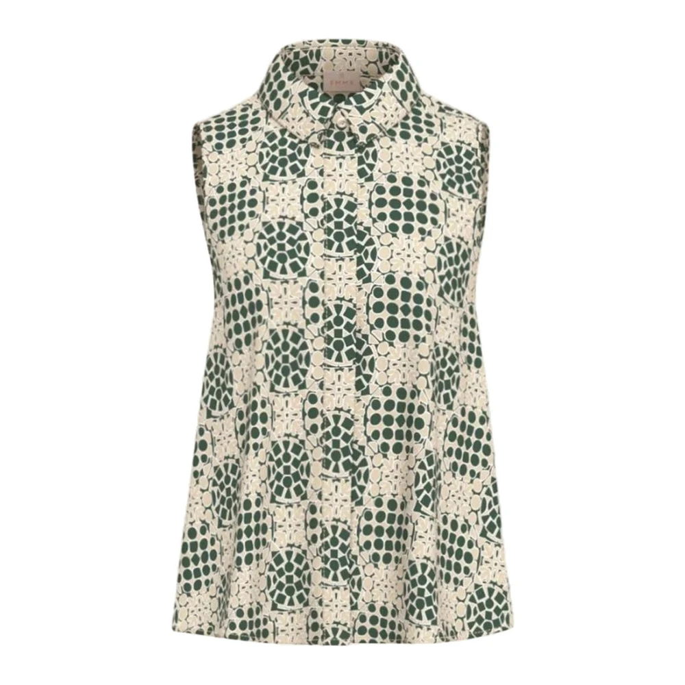 Emme Di Marella Mujer Verde - Camisa Emmodino - Blouses & Shirts - S - Camisa Emmodino