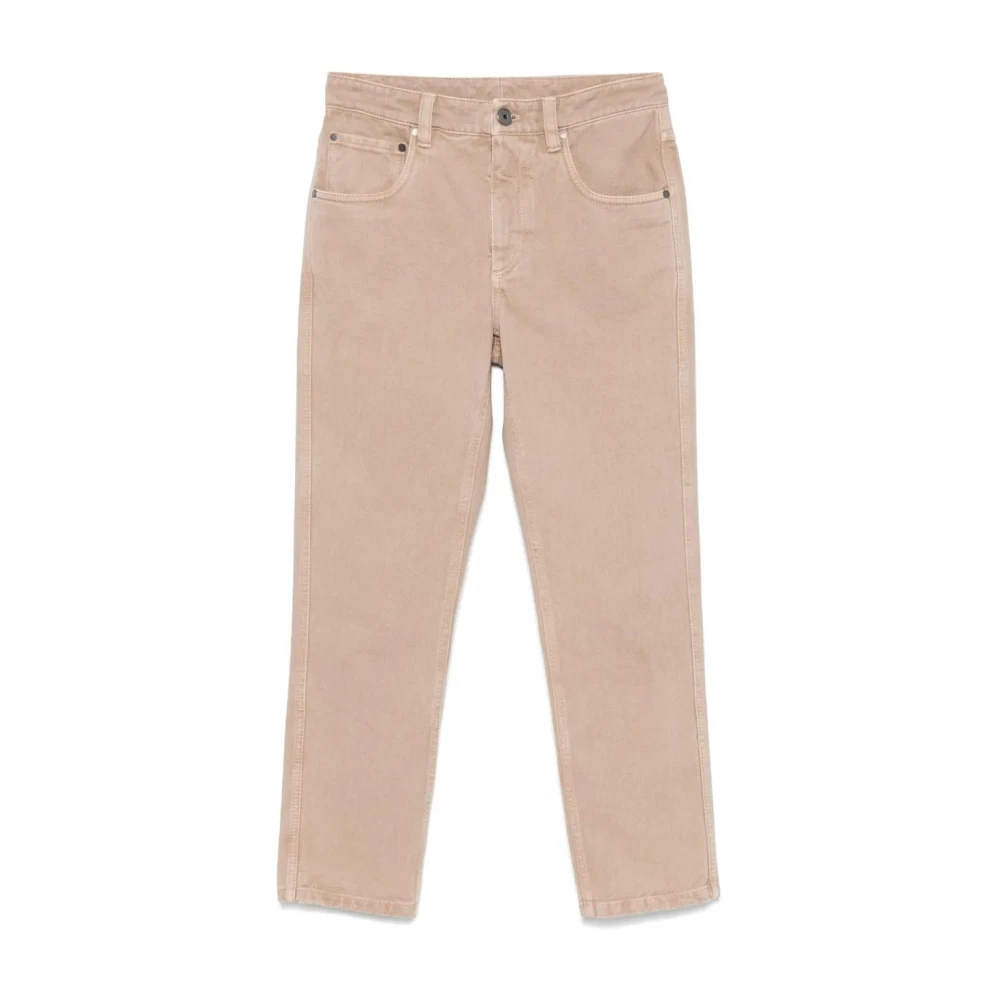 Trousers > Cropped Trousers - - Brunello Cucinelli - Modalova