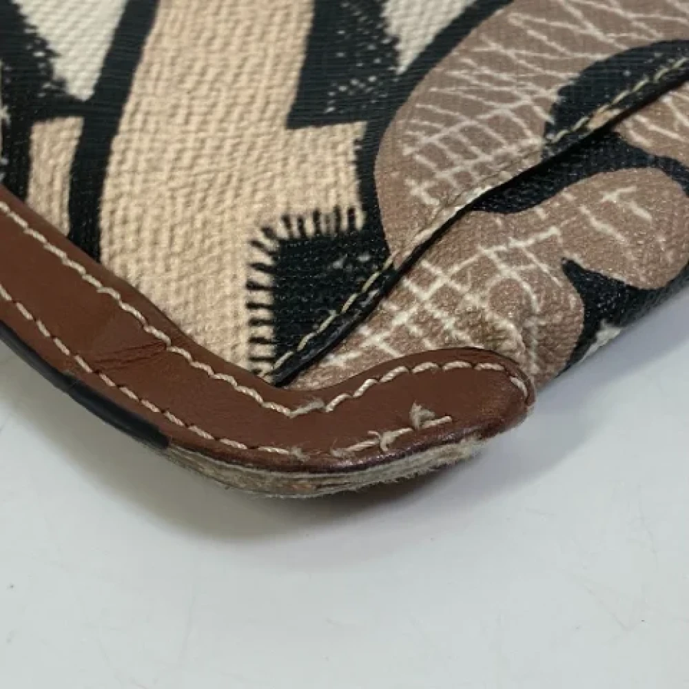 Burberry Vintage Pre-owned Fabric clutches Brown Heren