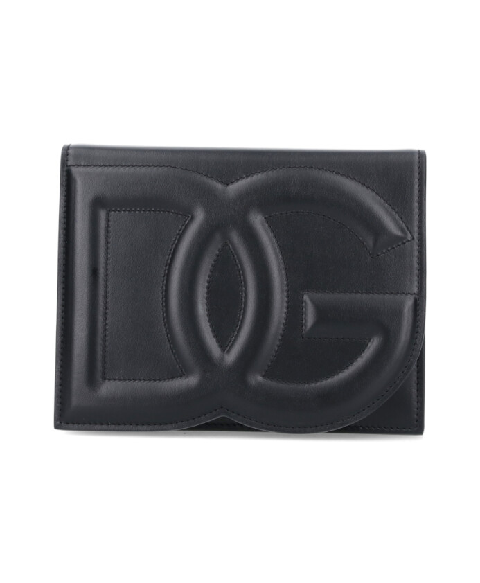 black-leather-logo-shoulder-bag