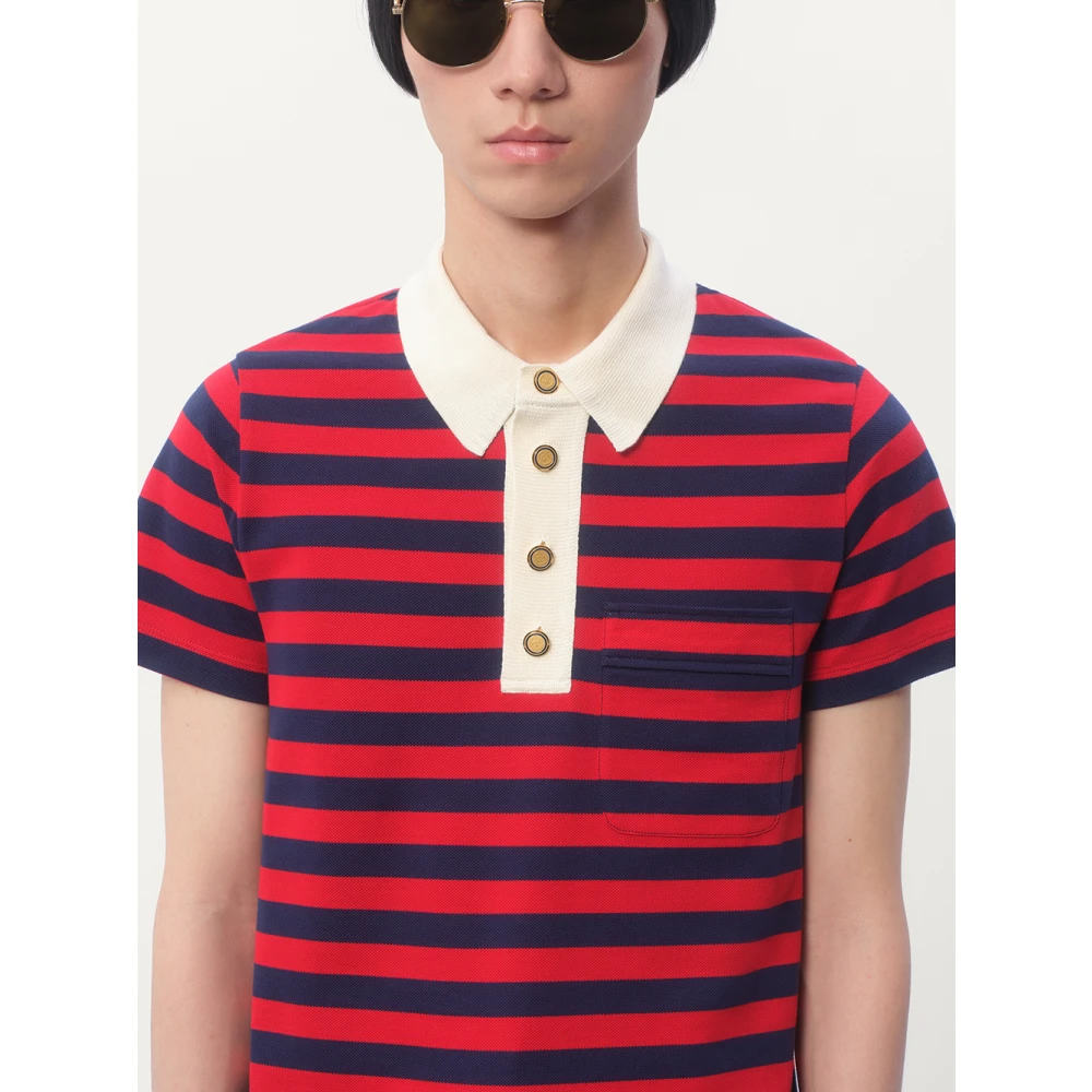 Valentino Garavani MultiColour Polo Kraag T-shirts en Polo's Multicolor Heren