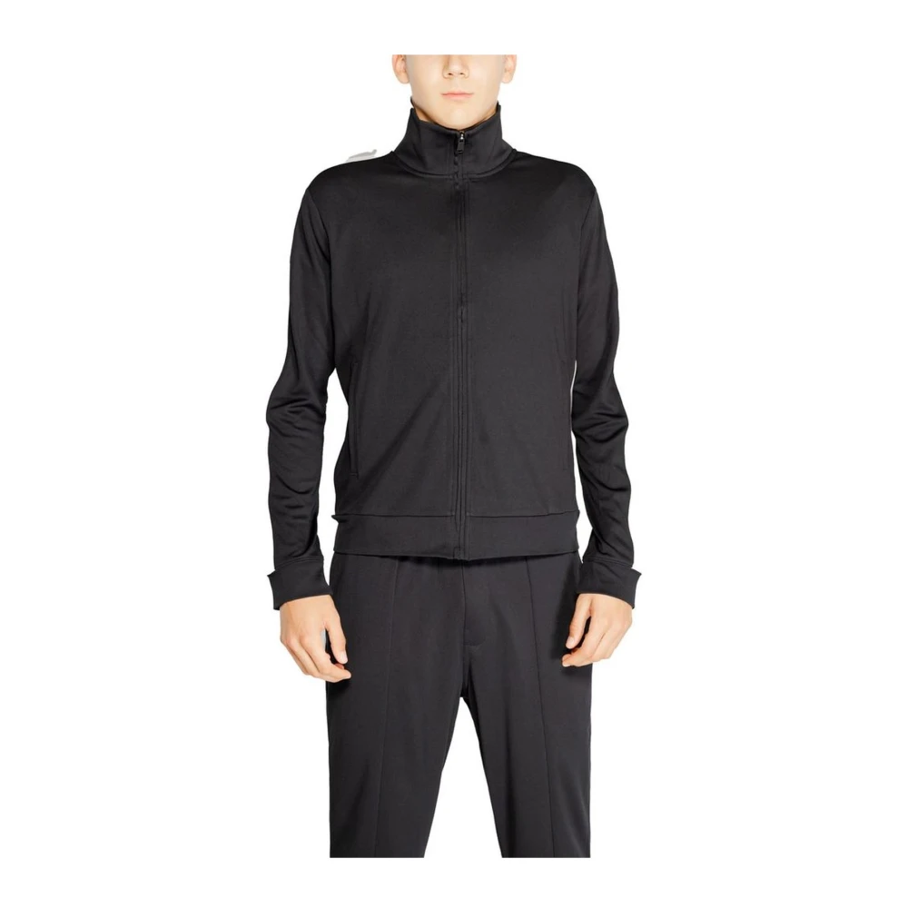 Calvin Klein Men's Black Zip-Throughs, Xs, Polyester Jumper
