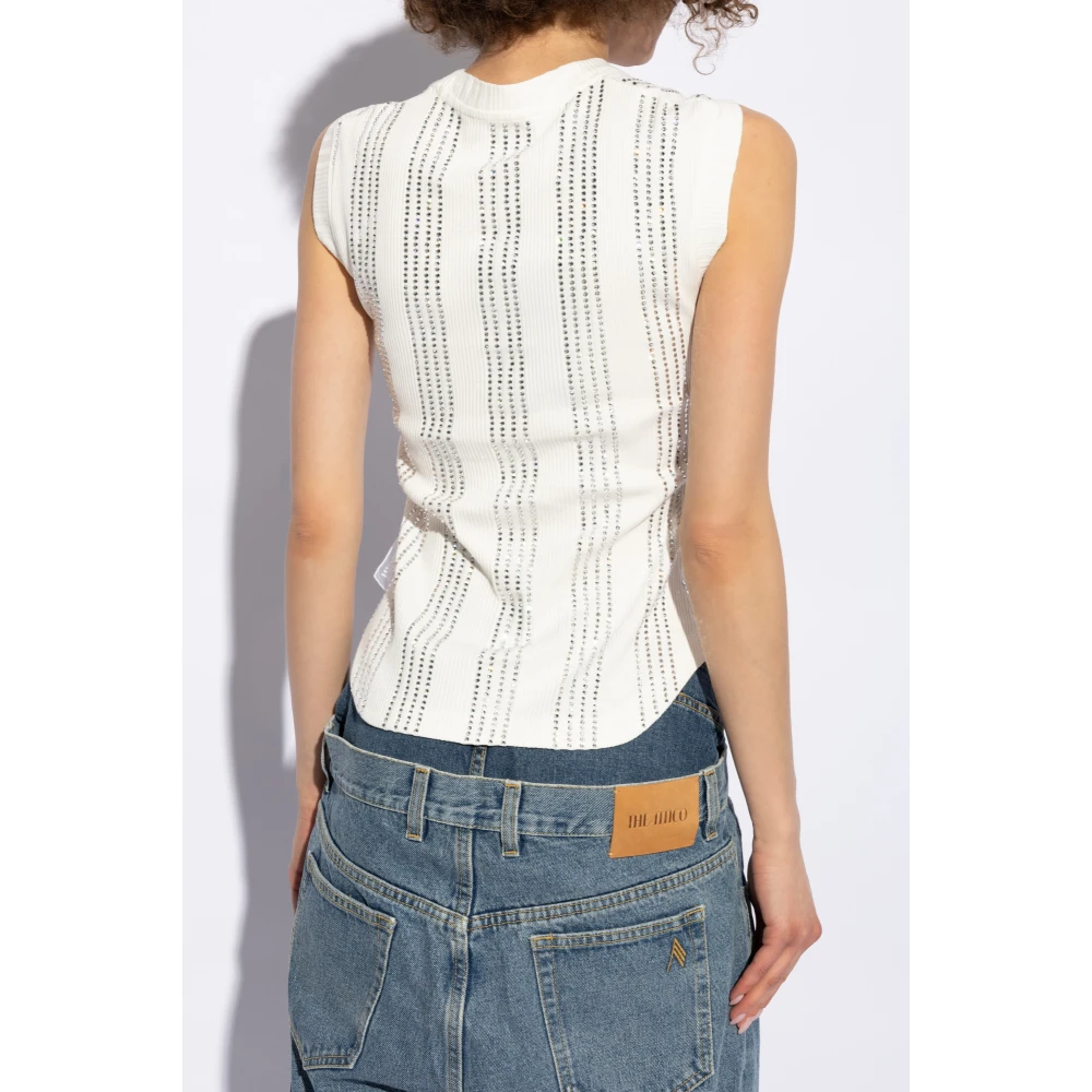 The Attico Top met applicaties White Dames