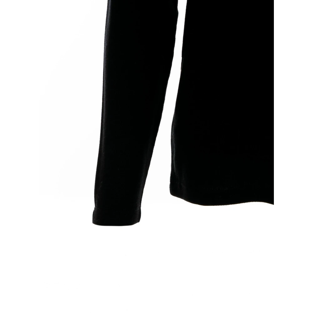drykorn Geribbeld Longsleeve Top Black Dames
