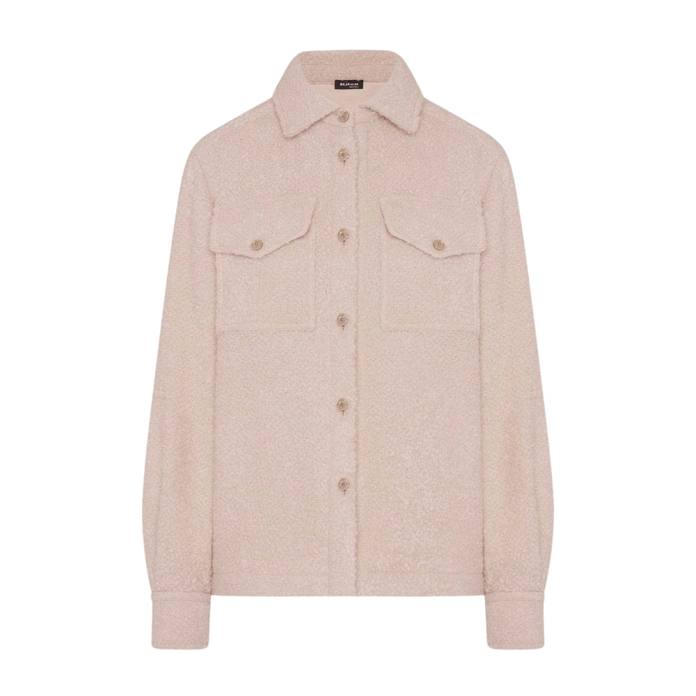 Kiton Kasjmier Overshirt Pink Dames