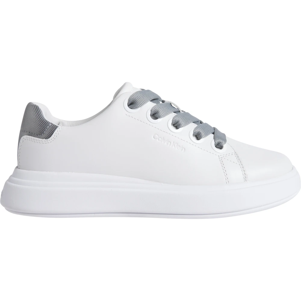 Calvin Klein Women's White Trainers - Sneakers - 6 Uk - Shoes