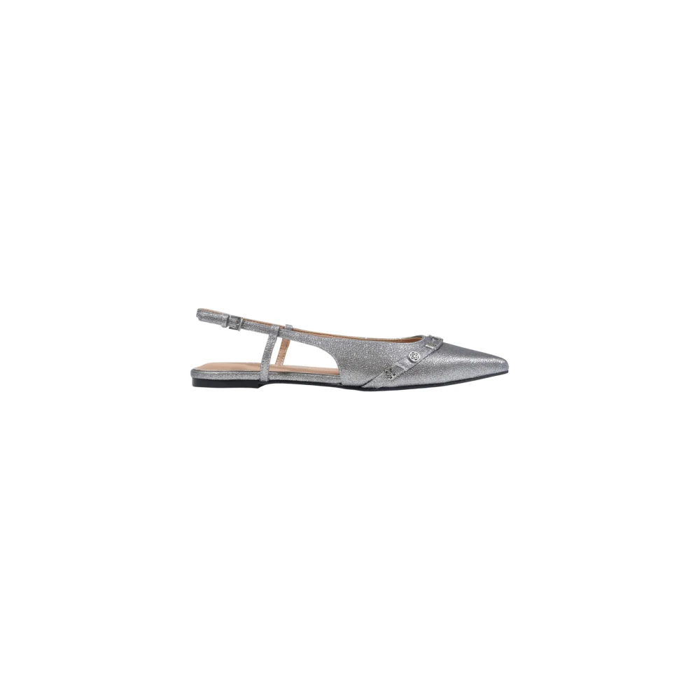 Guess Gray Ballerina Shoes, Female, 6 Uk, Dorlee3 Ballet Flats