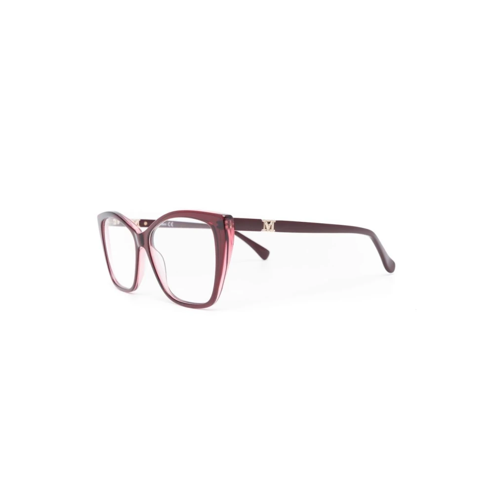 Max Mara Red Glasses, Female, 54 Mm, Optical Frame