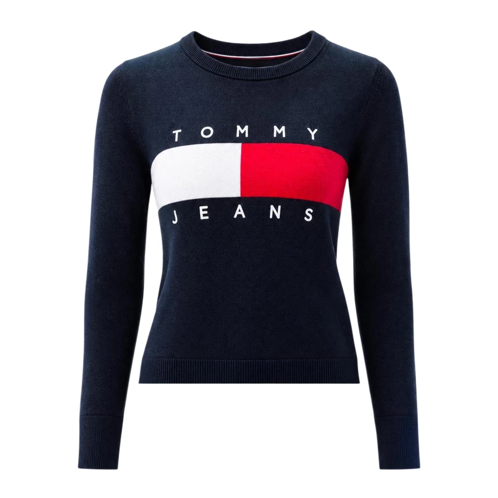 Tommy Jeans Donna Blu Maglie, Xl, New,