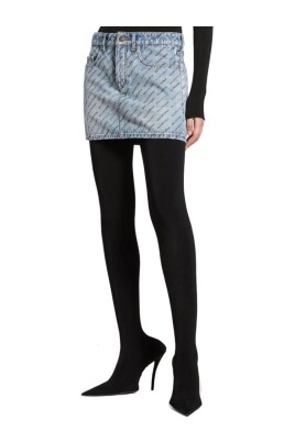 logo-print-denim-skirt-with-belt-loops