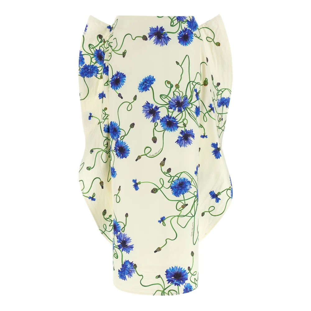 Stella Mccartney Women's Multicolor Floral Ruffled Midi Skirt - Midi Skirts - 2XS - Skirts