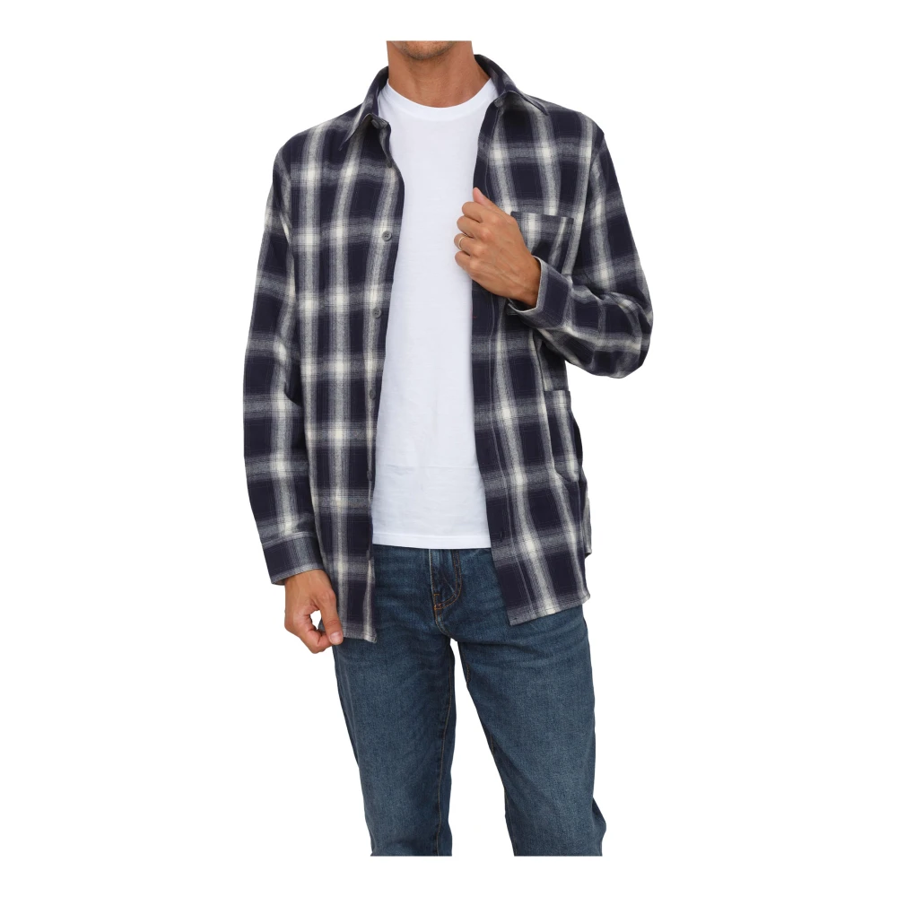 Armani Exchange Herren Blau Shirts, Xlgröße: