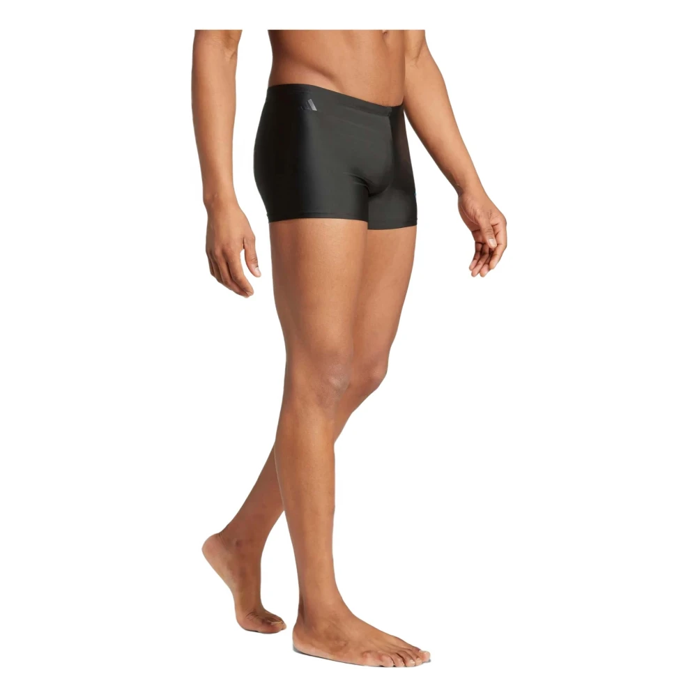 Adidas BIG Bars Boxer Zwembroek Black Heren