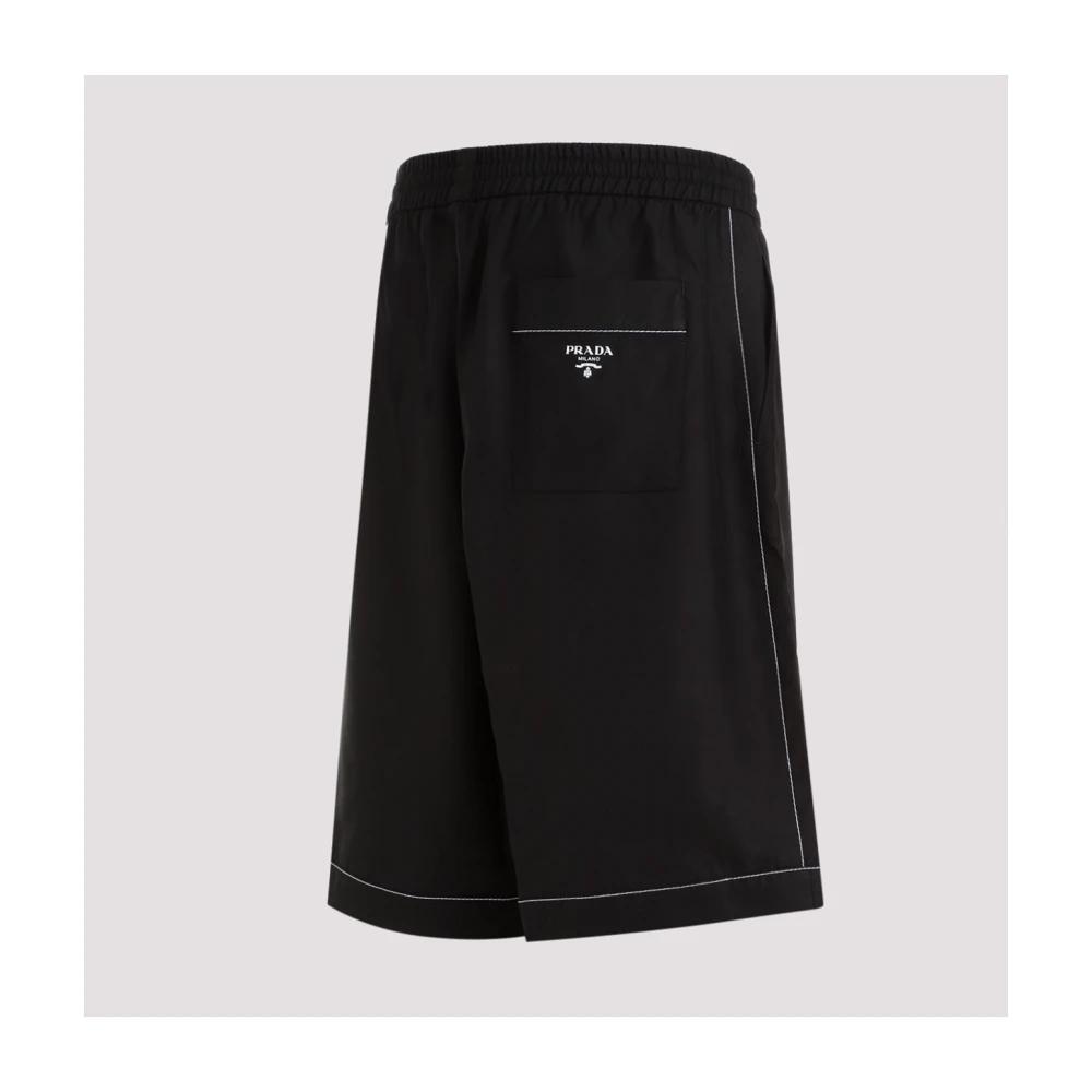 Prada Casual Shorts Black Heren