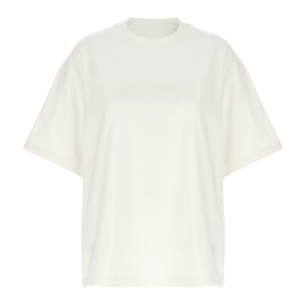 Jil Sander Women's White Short Sleeve T-Shirt