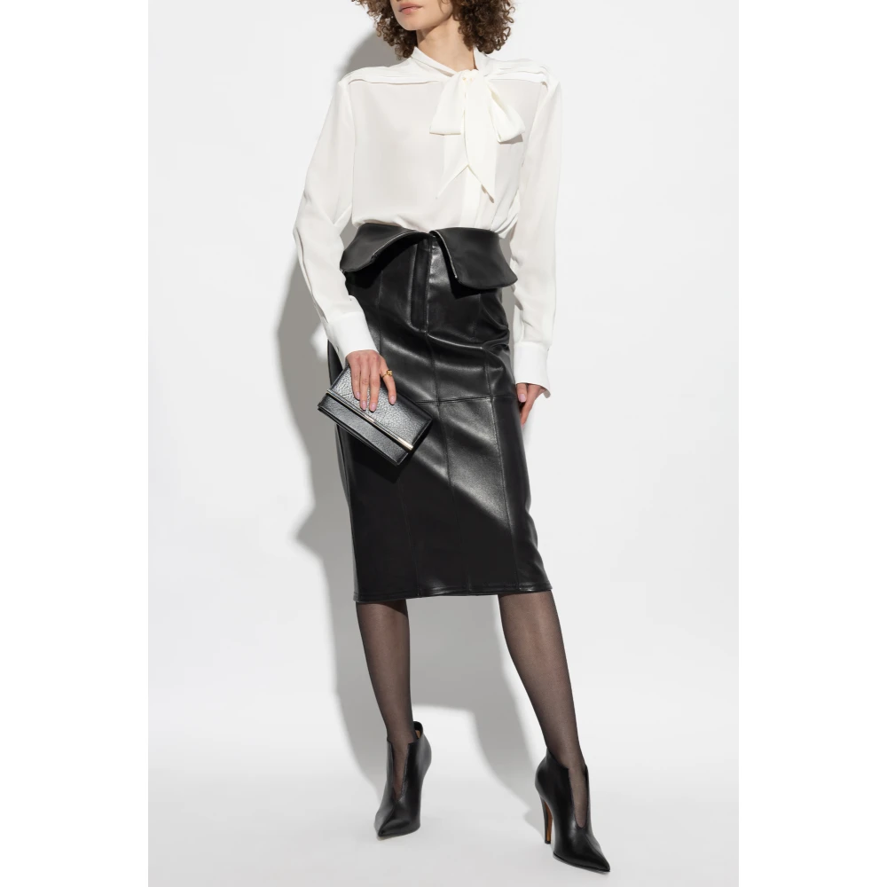 alexander mcqueen Zijden overhemd White Dames