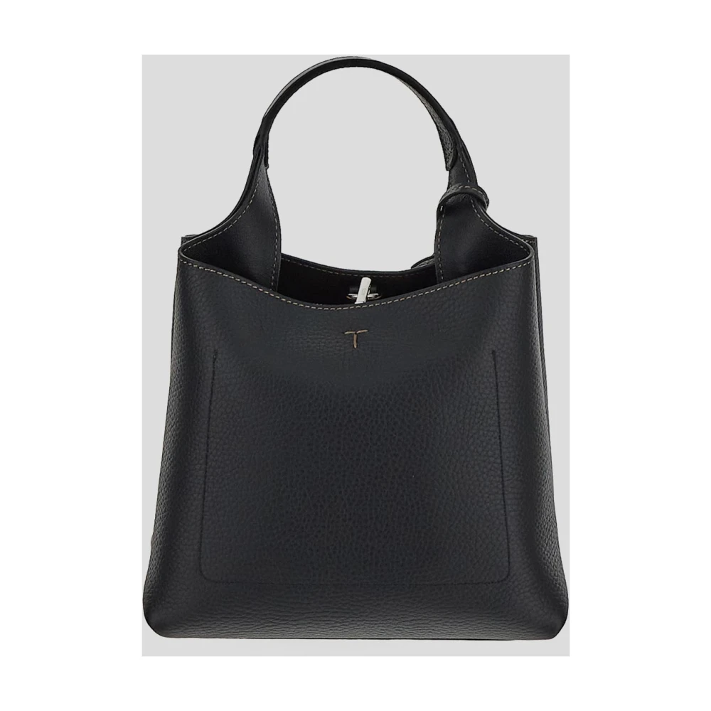 TOD'S Leren Mini Tas Black Dames
