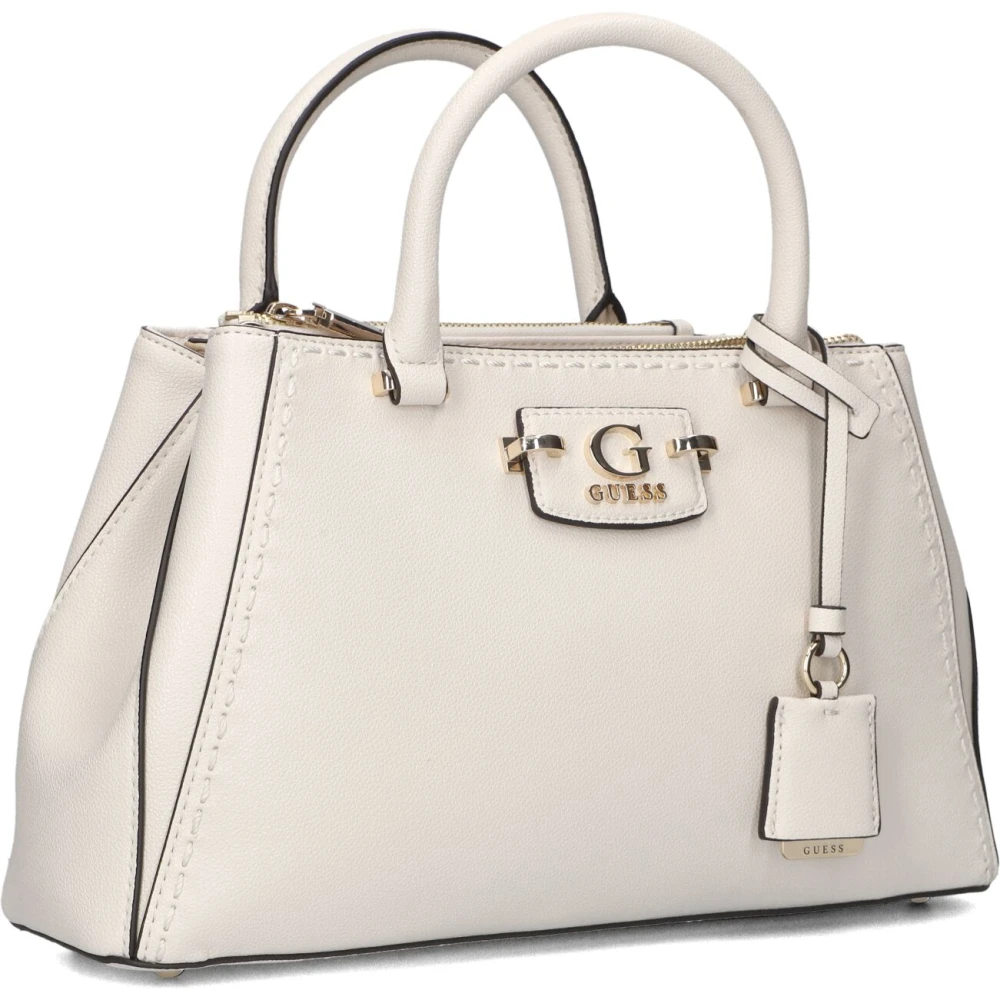 Guess Women's White Elegant Satchel Bag - Handbags - One Size - Bags
