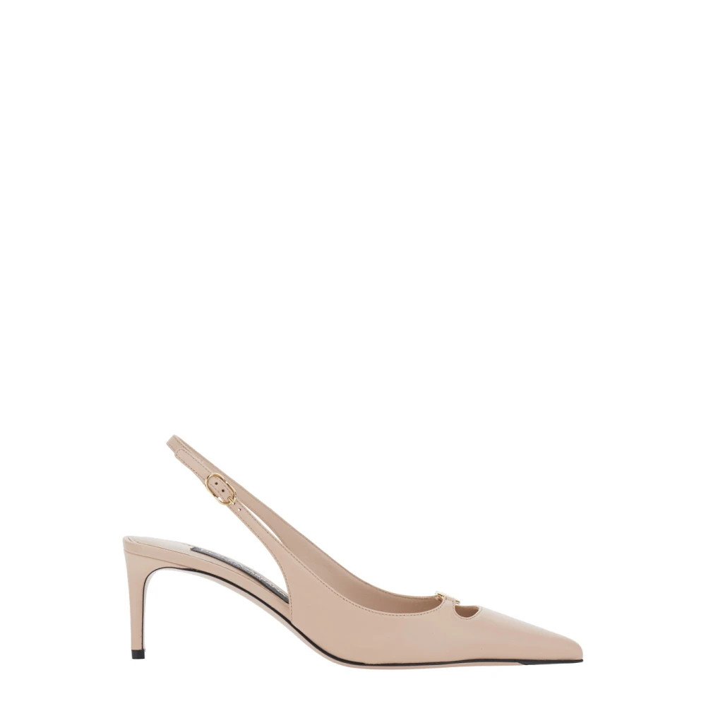 Dolce & Gabbana Women's Pink Pumps, 8 Uk, Lollo Slingback Pump