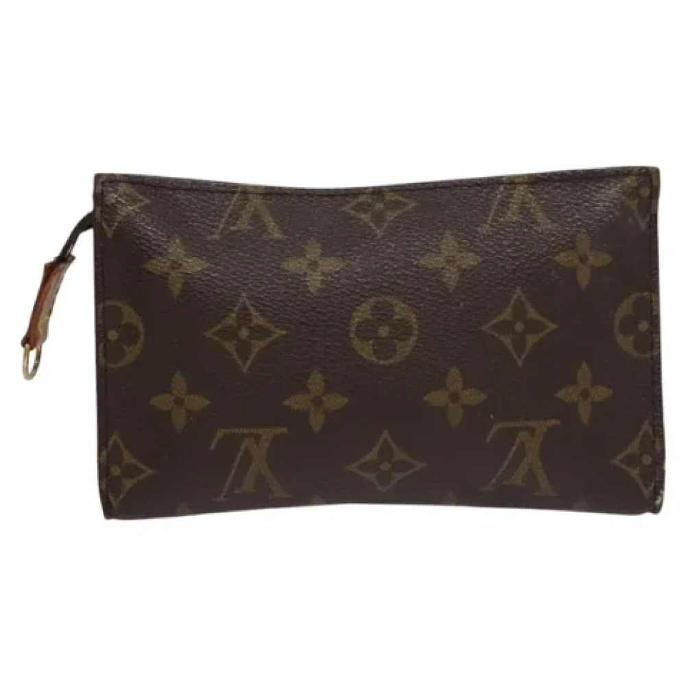 Louis Vuitton Vintage Pre-owned Canvas pouches Brown Dames