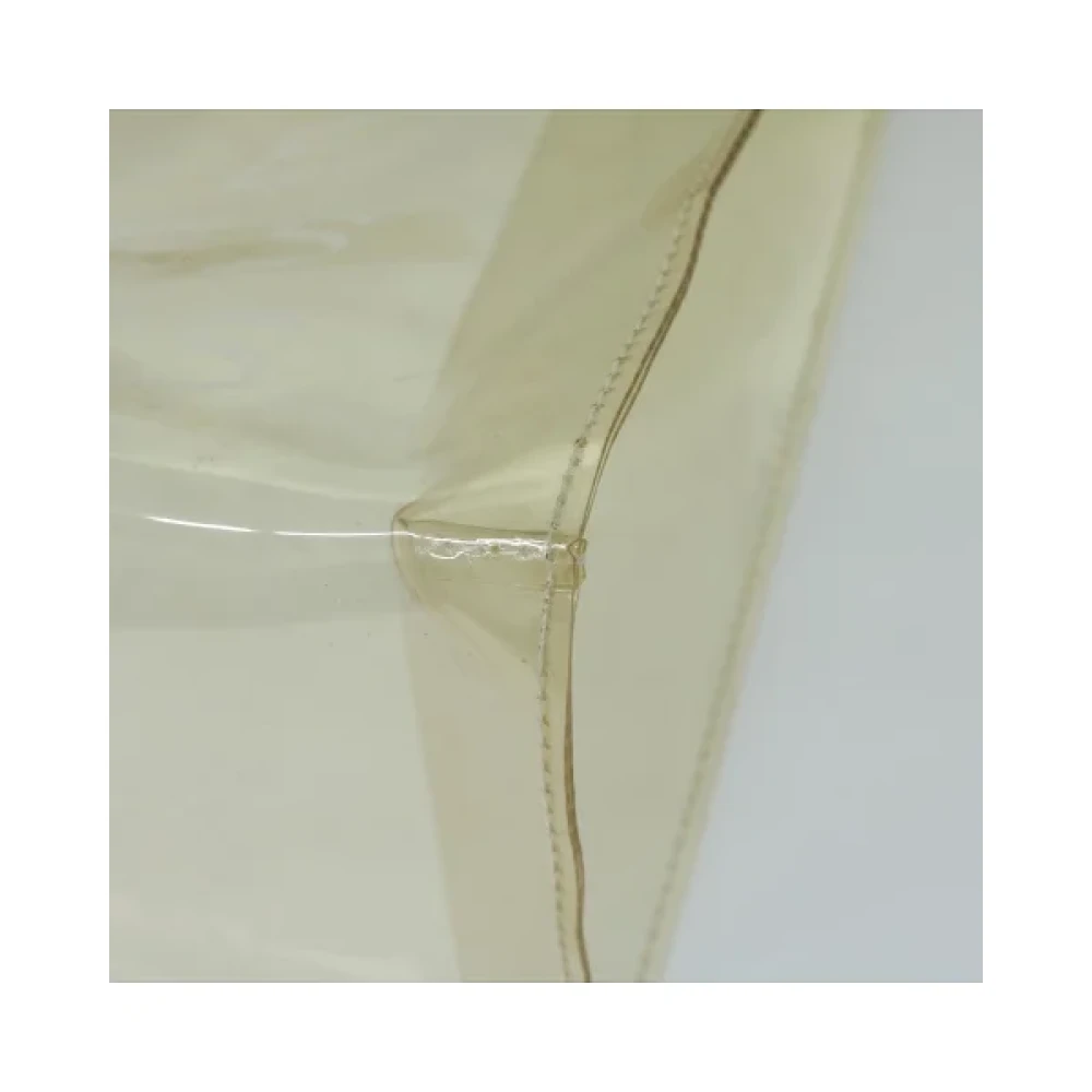 Hermès Vintage Pre-owned Fabric handbags White Dames