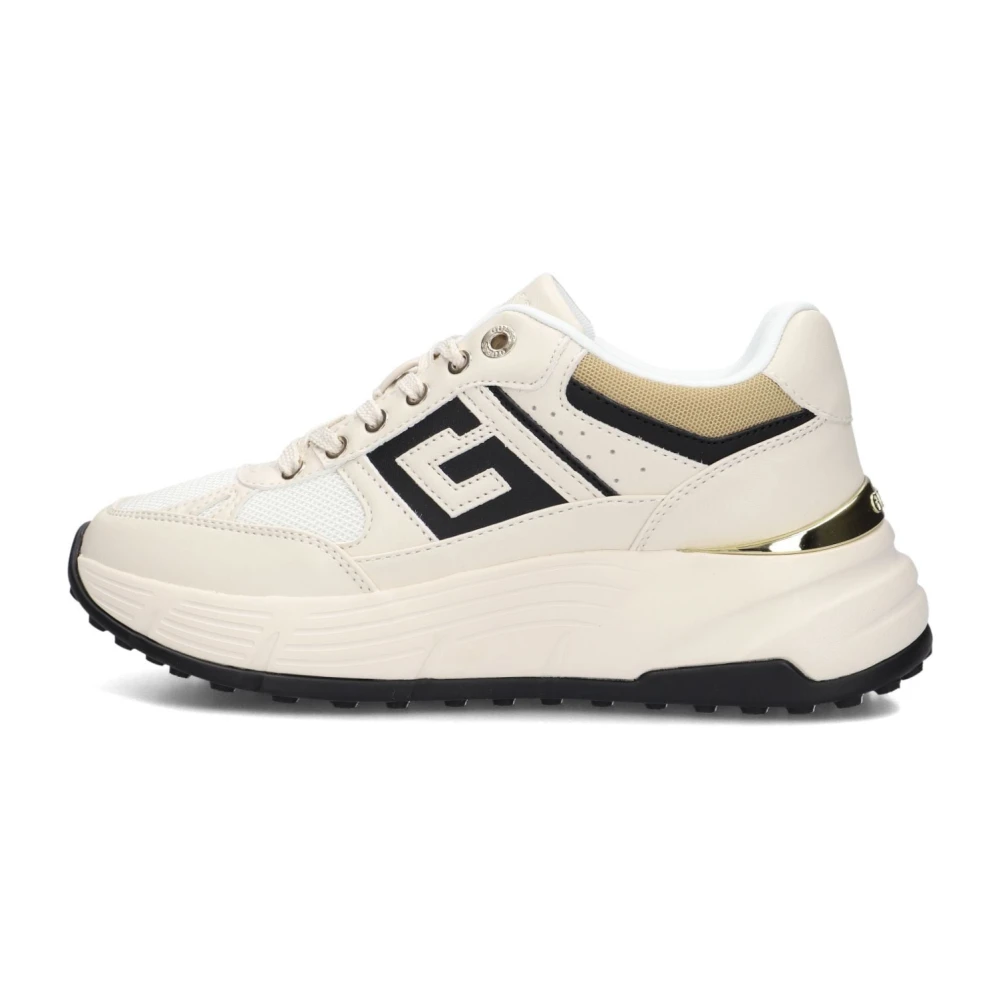 Guess Fonzi Dames Sneakers Stijlvol Comfort Dames Schoenen Beige
