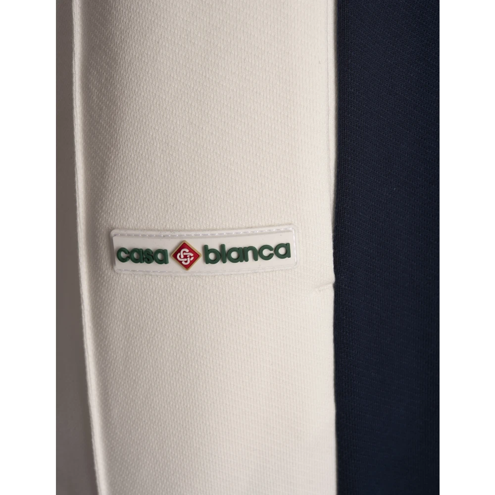 Casablanca Kleur Blok Joggers Wit Blauw Groen White Heren