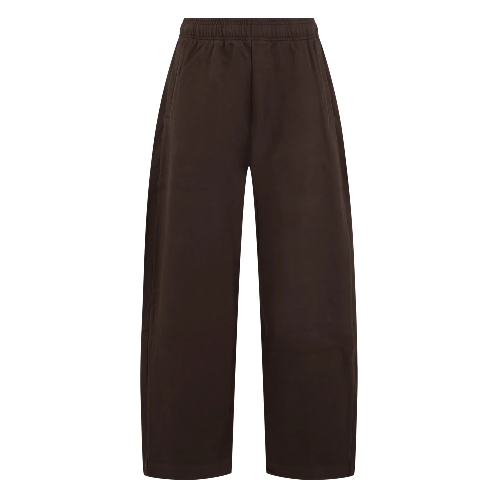 JACQUEMUS | Pantaloni da jogging Corso in pile mélange marrone scuro | Uomo | L - Immagine 6