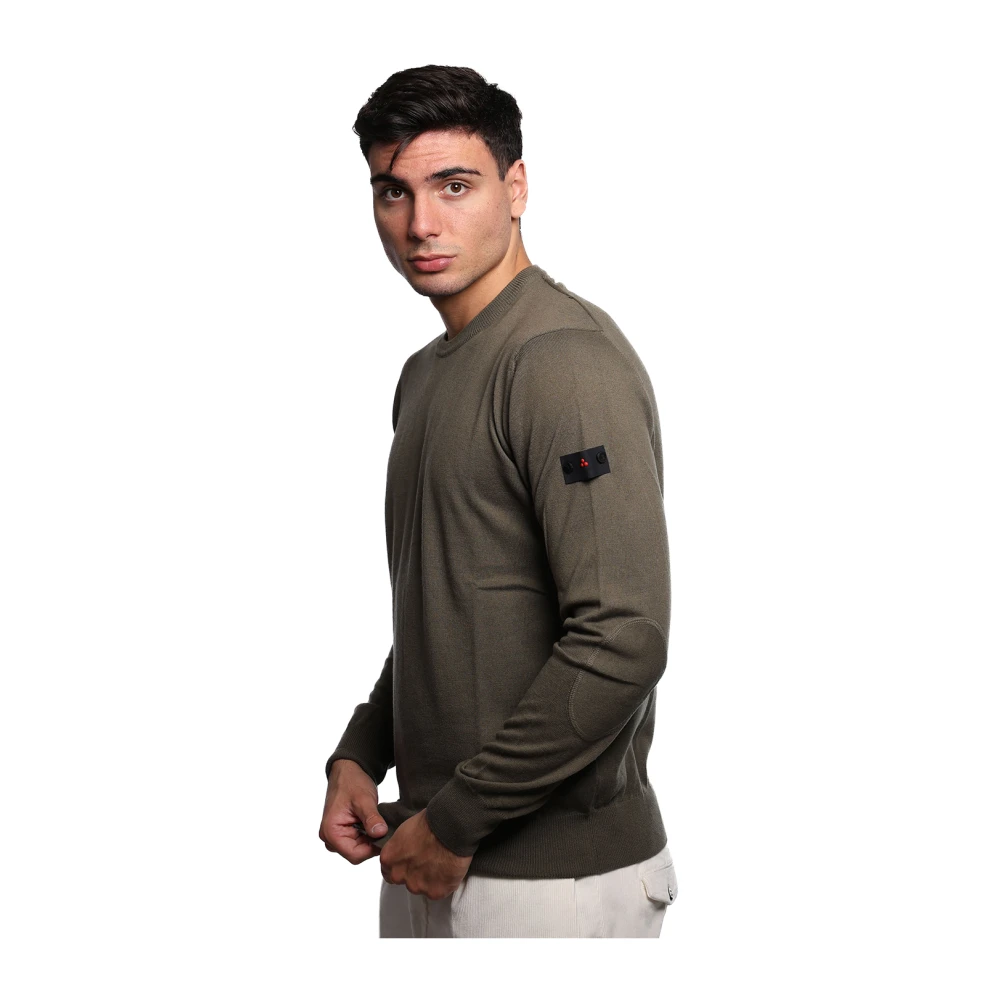 Peuterey Groene militaire stijl trui Green Heren