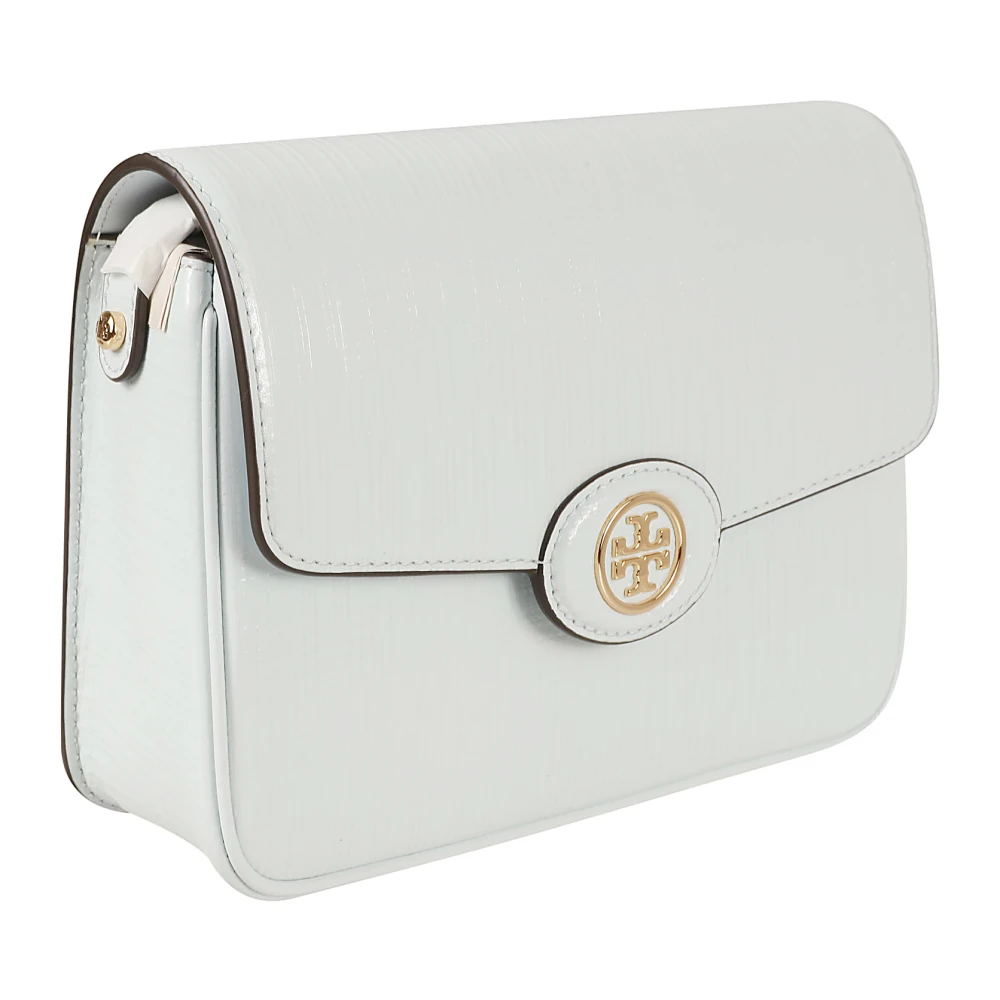 TORY BURCH Crosshatched Convertible Schoudertas Blue Dames