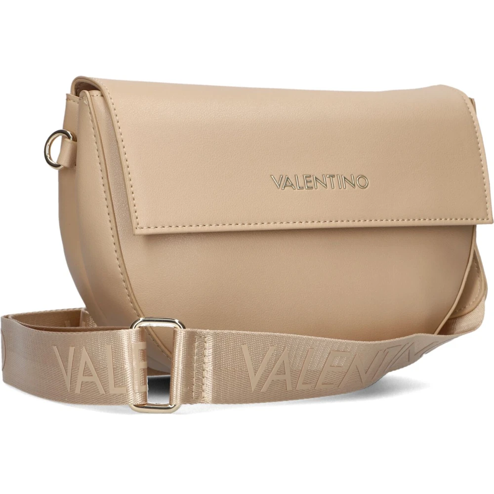 Valentino by Mario Valentino Elegante Flap Tas voor Vrouwen Beige Dames