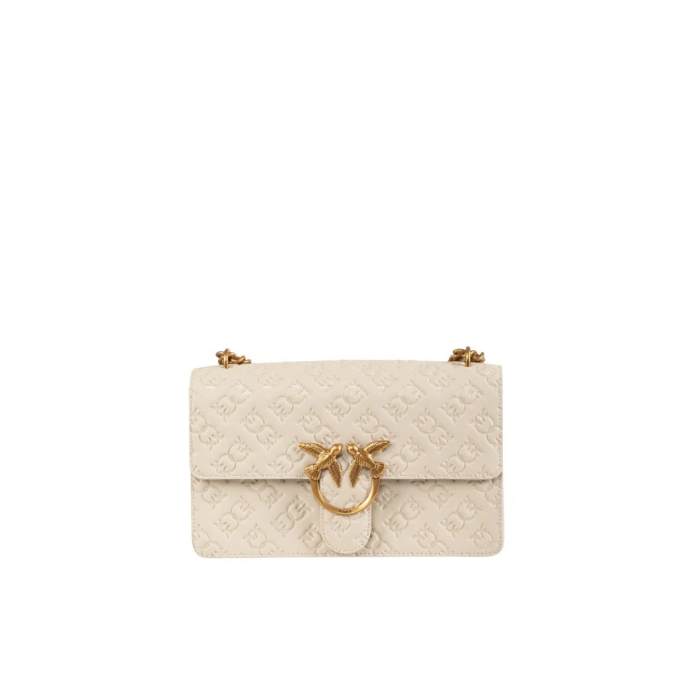 pinko Dameshandtas in Trendy Stijl White Dames