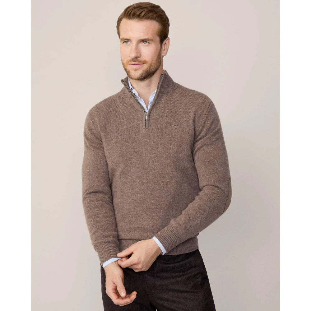 Hackett Stijlvolle Pullover Sweater Beige Heren