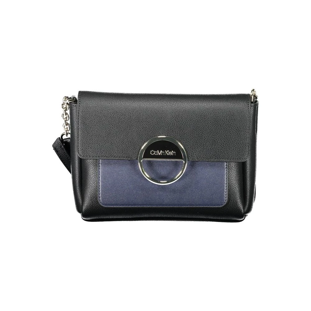 Calvin Klein Black Polyurethane Women Shoulder Bag - Image 2