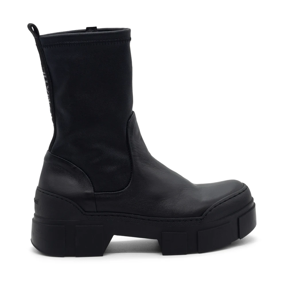 Vic Matié Black Ankle Boots, Female, 4 Uk, V14 Roccia – Stretch Ankle Boot