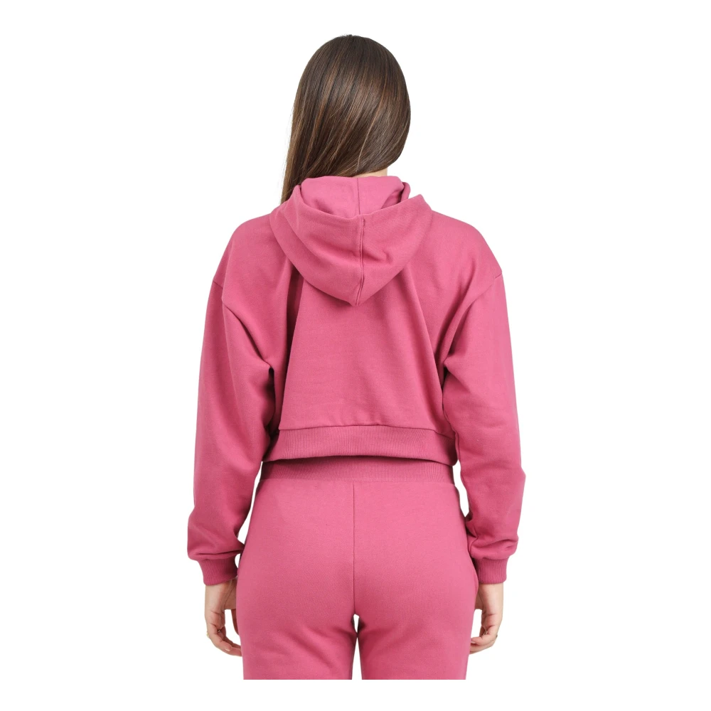 new era MLB Diamante LA Dodgers Hoodie Fuchsia Pink Dames