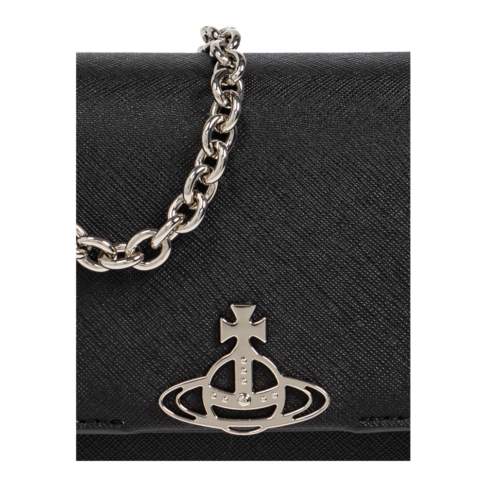 Vivienne Westwood Schoudertas met logo Black Dames